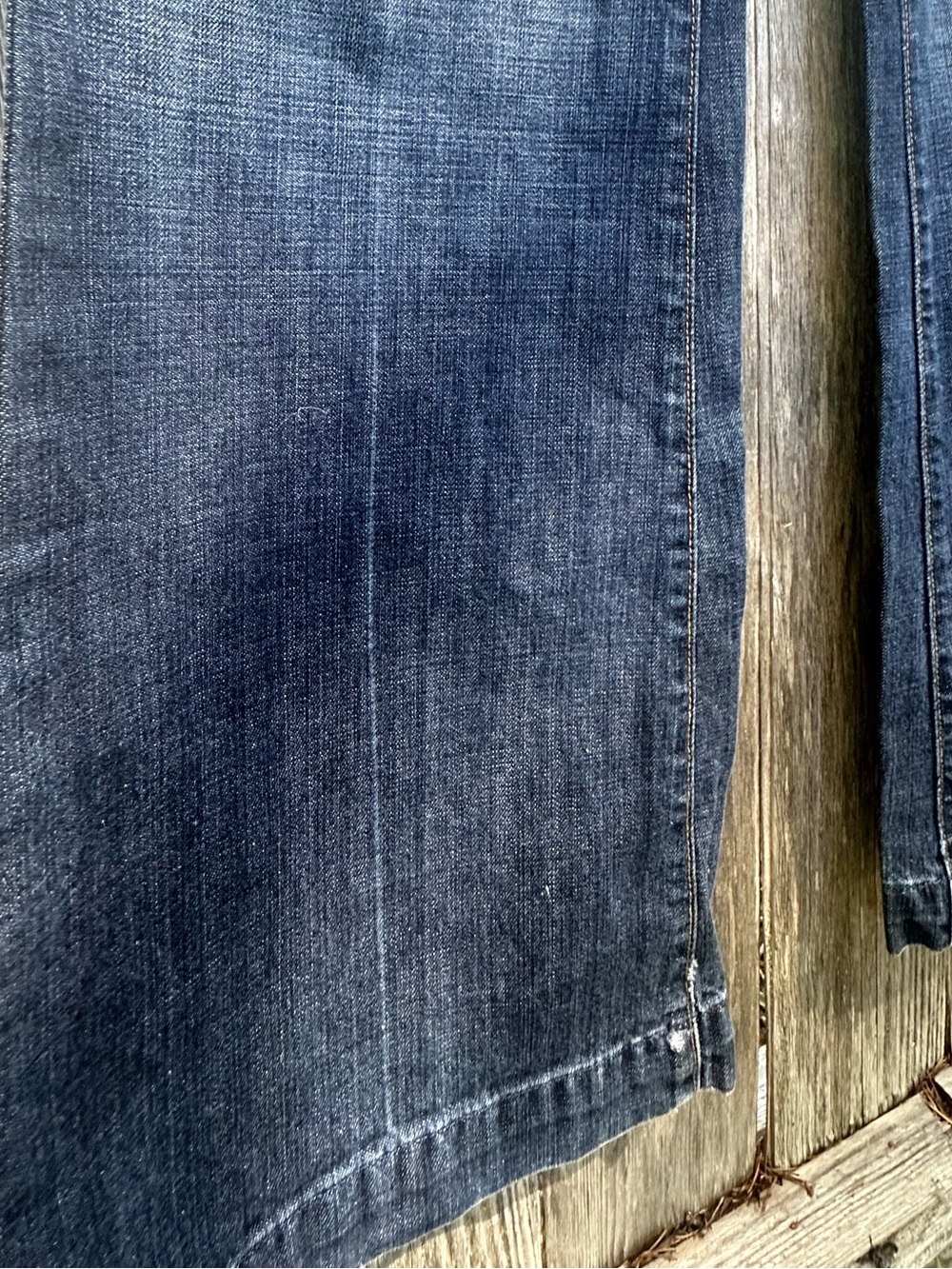 7 For All Mankind DOJO Wide Leg Made In The USA Vintage Y2K Denim Classic - Picture 15 of 16